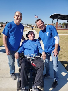 Gary and friends walk to support fundraising for ALS in Albertville, AL.